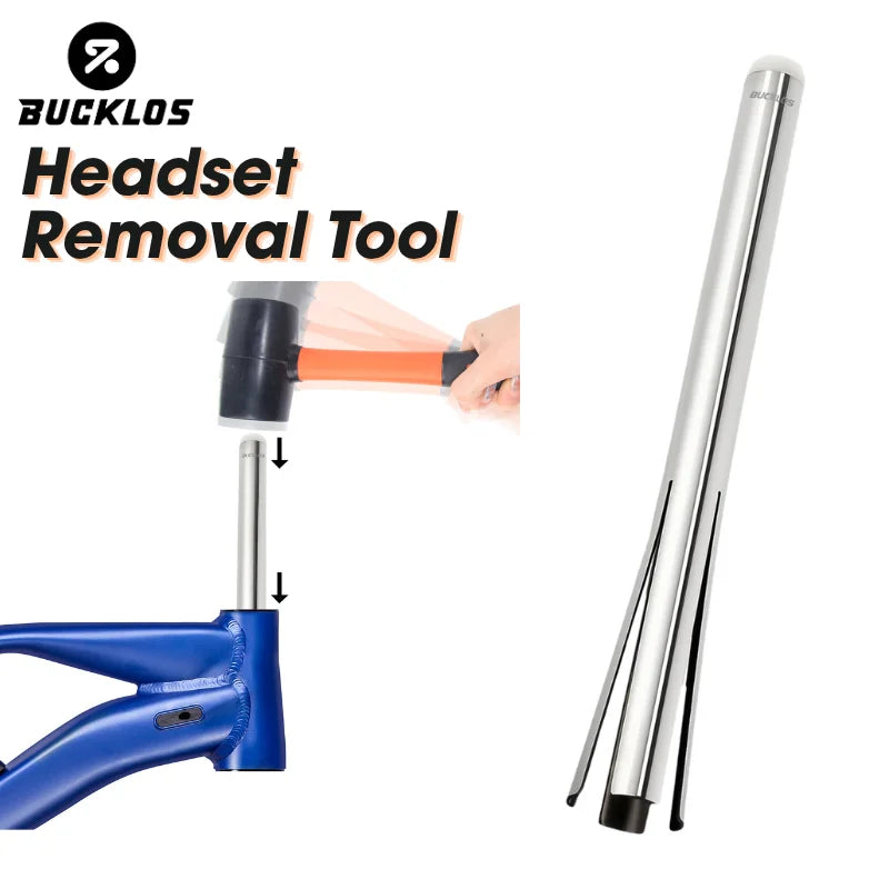 BUCKLOS Threadless Bike Headset Removal Tool 1-1/8 1-1/4 1-1/2 Bike Headset Tool Nixie