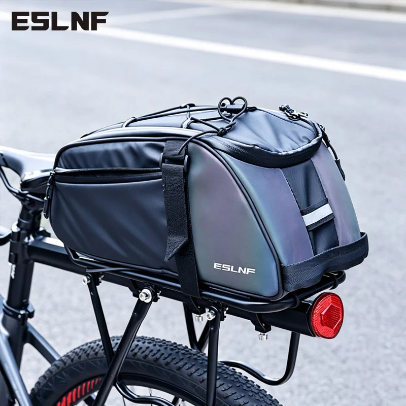 ESLNF Large Capacity Bike Rear Rack Bag – Rainproof Pannier Bicycle Pannier Bag Nixie
