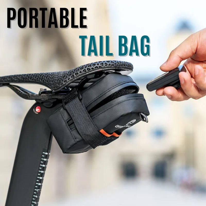 Mini Bicycle Saddle Bag MTB Road Bike Tail Bag | Reflective Cycling Saddle Bag Nixie