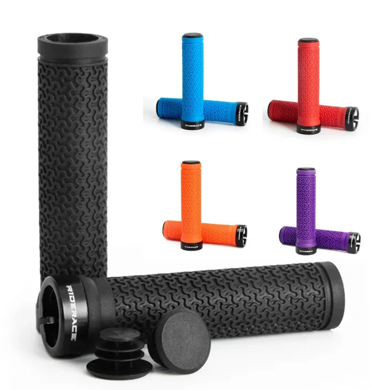 MTB Bike Handlebar Grips Anti-Slip Rubber for BMX Folding Bike Bike Handlebar Grips Nixie