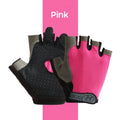 Half Finger Cycling Gloves – Breathable Anti-Slip MTB Bike Gloves Cycling Gloves Nixie Pink L