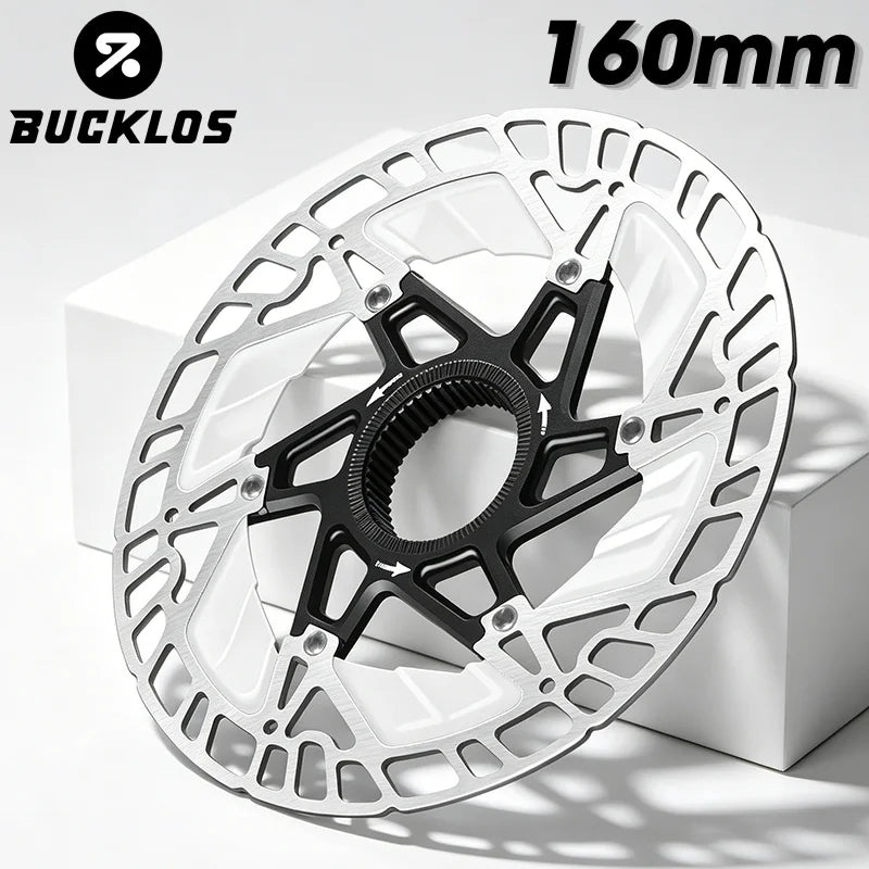 BUCKLOS 160mm Centerlock Disc Brake Rotor MTB Road Bike Disc Brake Rotor Nixie