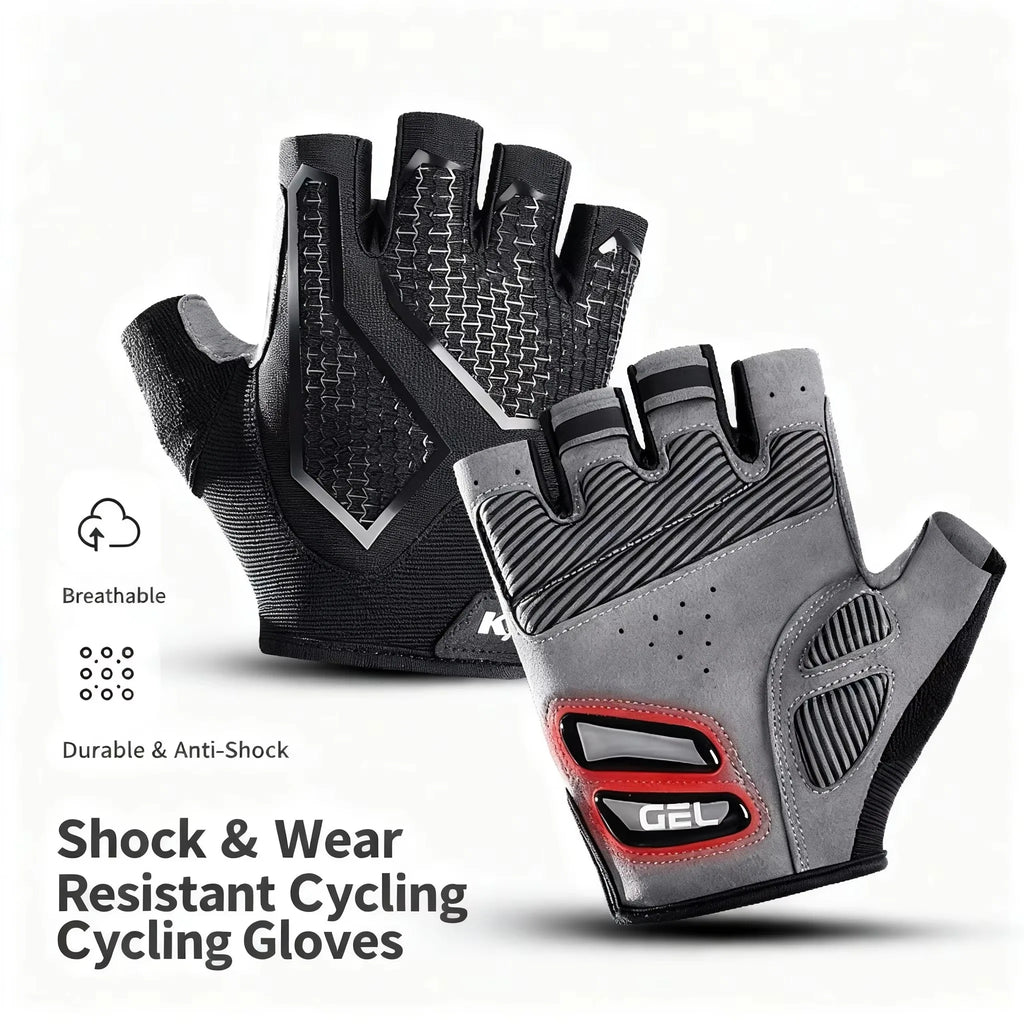 Half Finger Gel Cycling Gloves – Breathable MTB Bike Gloves Cycling Gloves Nixie
