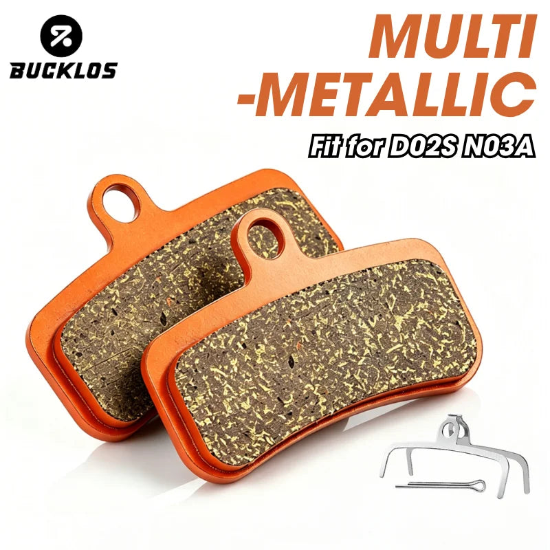 BUCKLOS MTB Disc Brake Pads D02S N03A Shimano Compatible Disc Brake Pads Nixie