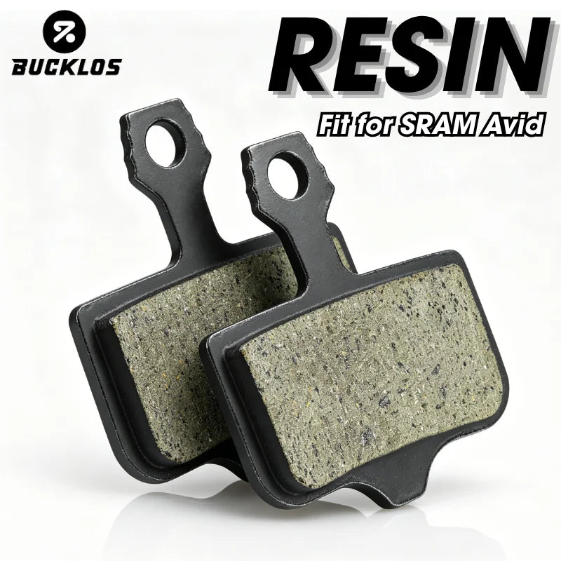 BUCKLOS Resin Disc Brake Pads for SRAM Avid MTB Road Gravel Disc Brake Pads Nixie