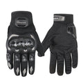 Hard Shell Full Finger Cycling Gloves – MTB, Dirt Bike & Moto Cycling Gloves Nixie Black XXL