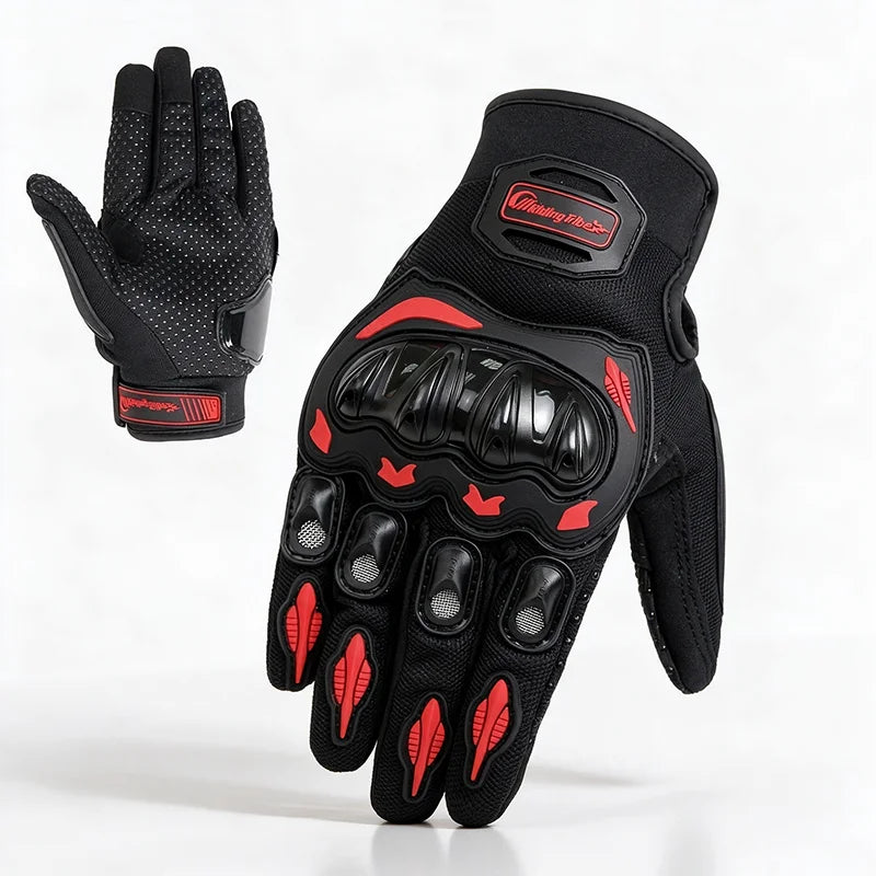 Hard Shell Full Finger Cycling Gloves – MTB, Dirt Bike & Moto Cycling Gloves Nixie