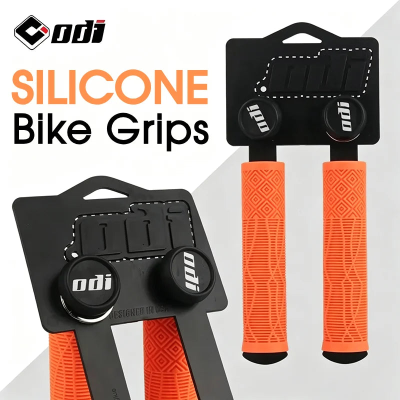ODI Silicone MTB Handlebar Grips – Anti-Slip, Ultralight Bike Grips Bike Handlebar Grips Nixie