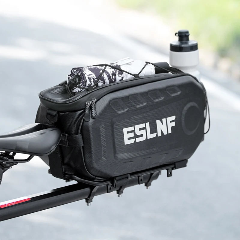 17L Hard Shell Waterproof Bike Rear Rack Bag – MTB & E-Bike Bicycle Trunk Bag Nixie