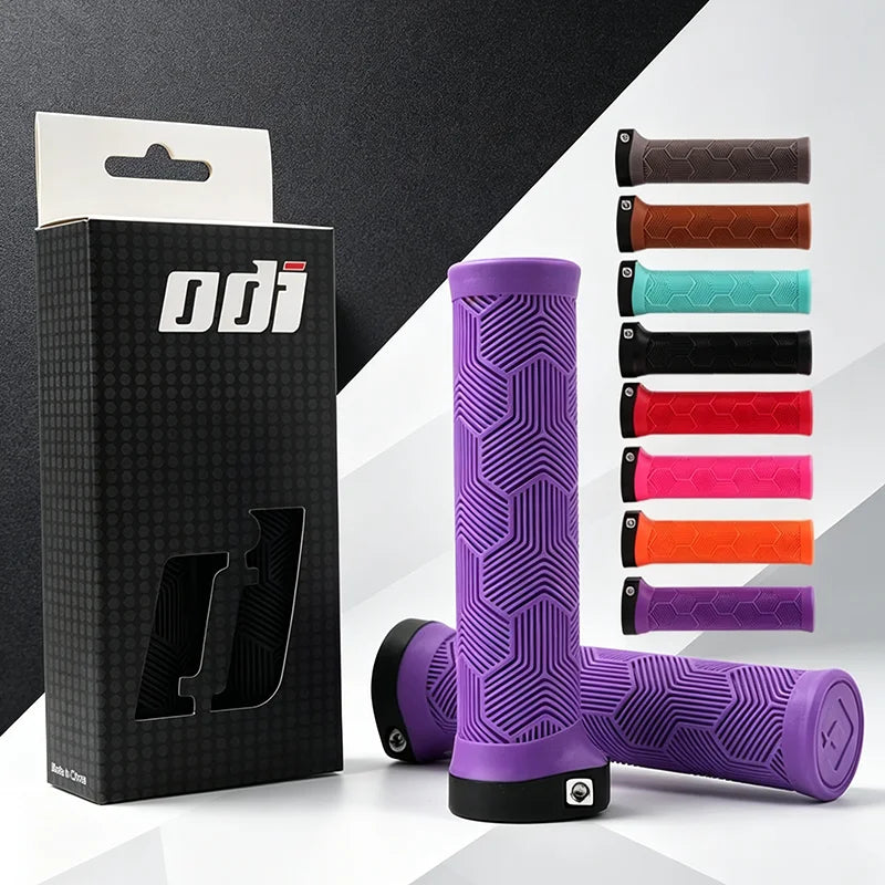 ODI Lock-On MTB Handlebar Grips – Non-Slip Rubber Bike Grips Bike Handlebar Grips Nixie