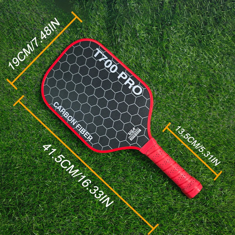 LEATOU T700 Carbon Fiber Pickleball Paddle – Lightweight Pickleball Paddle Nixie