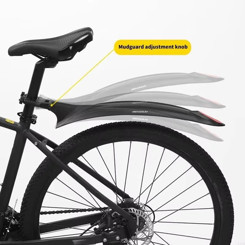 Ultralight MTB Bike Fender Set – Quick Release Mudguards 26/28"