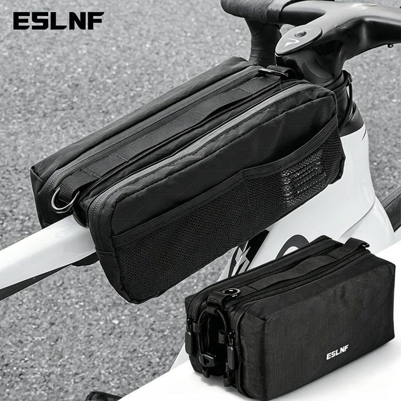 ESLNF Bike Top Tube Bag – Lightweight MTB & Road Frame Bag Bicycle Frame Bag Nixie