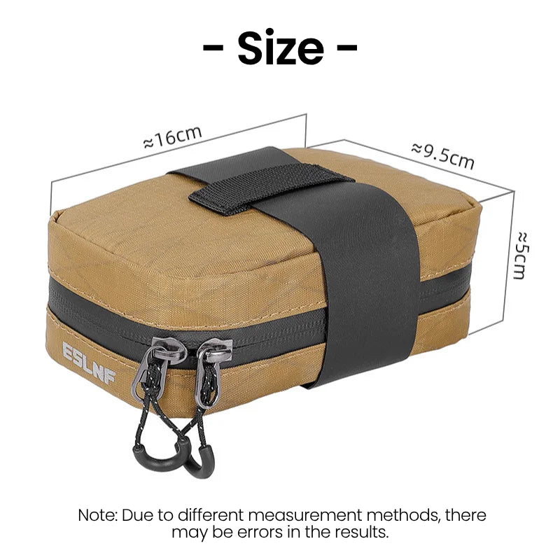 ESLNF Ultralight Self-Locking Bicycle Saddle Bag | Road & MTB Bicycle Saddle Bag Nixie
