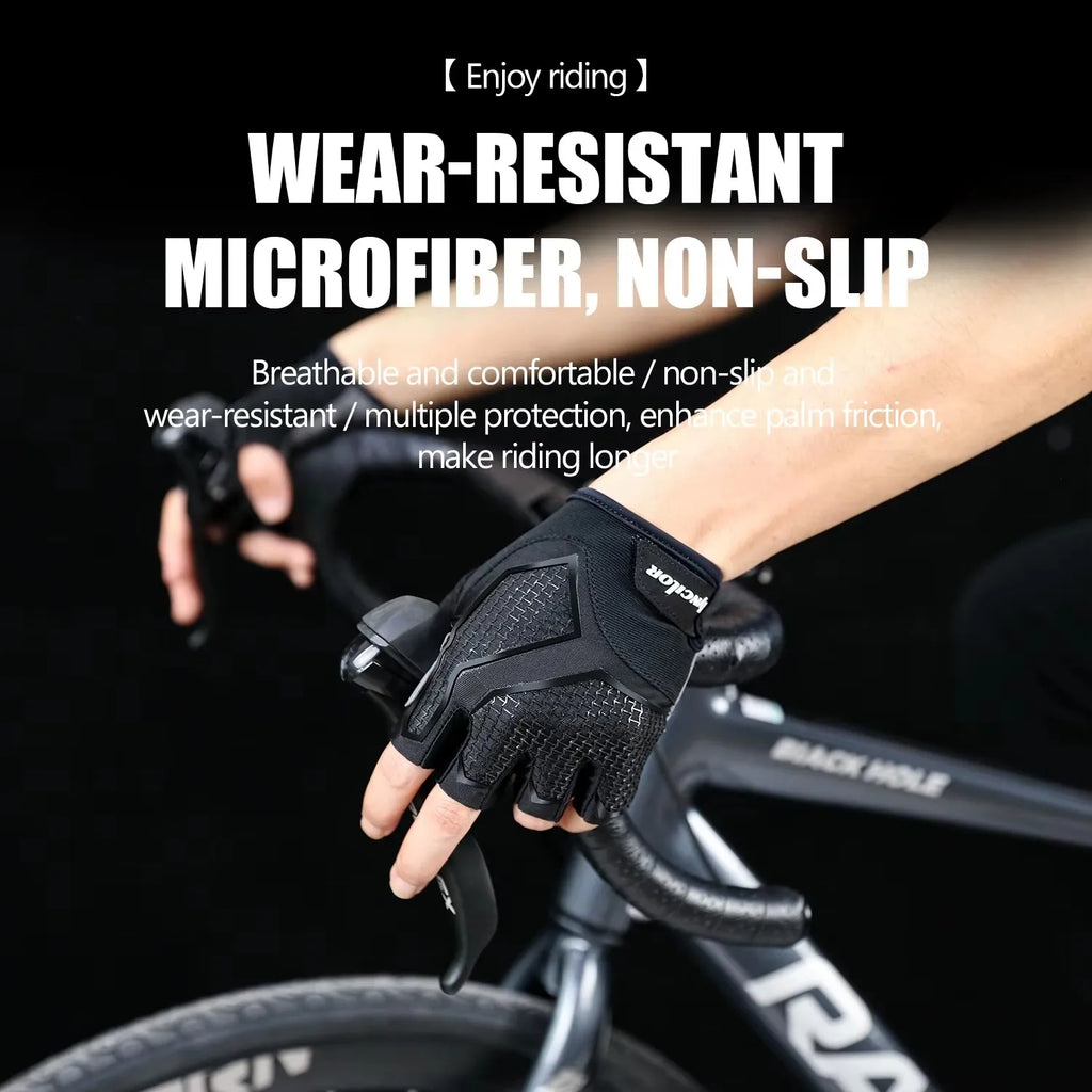 Half Finger Gel Cycling Gloves – Breathable MTB Bike Gloves Cycling Gloves Nixie