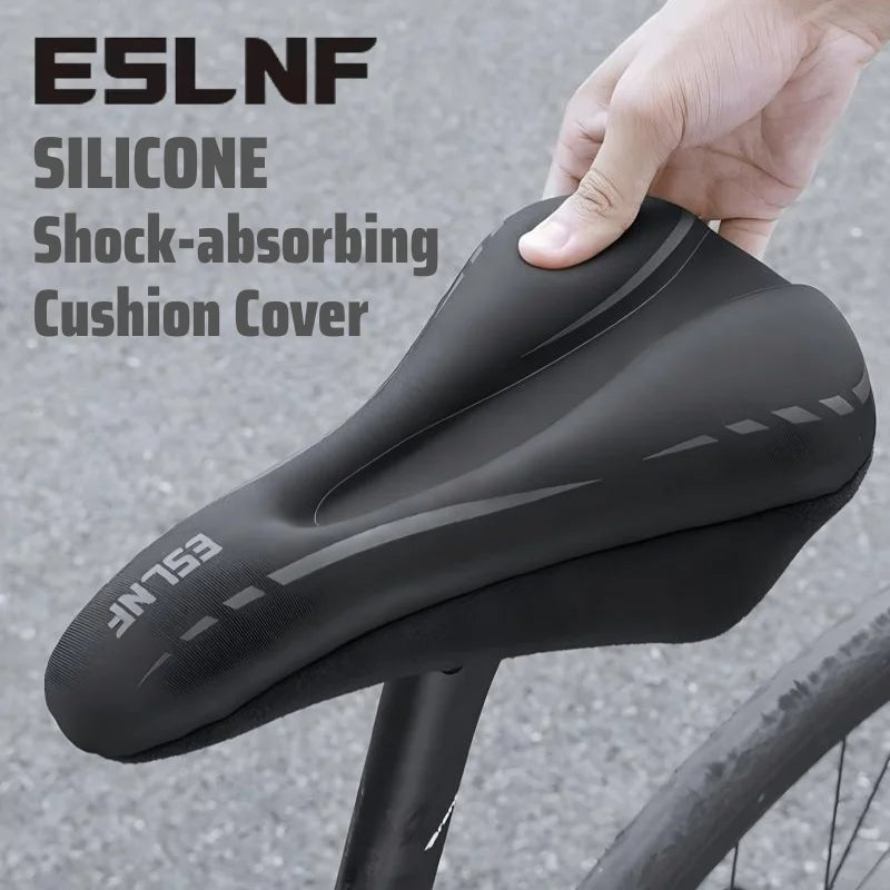 Silicone Gel Bike Seat Cover – Padded Anti-Slip Cushion Bike Seat Cover Nixie