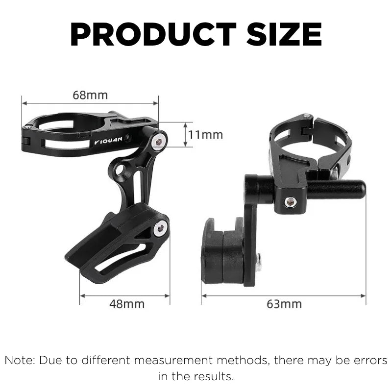 Aluminum Alloy Bike Chain Guide – Adjustable Anti-Drop Bike Chain Guide Nixie