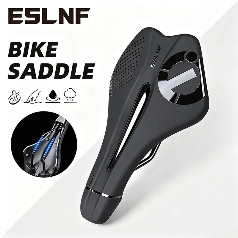 ESLNF Ultralight MTB Bike Saddle – Shock-Absorbing Bicycle Seat MTB Bike Saddle Nixie