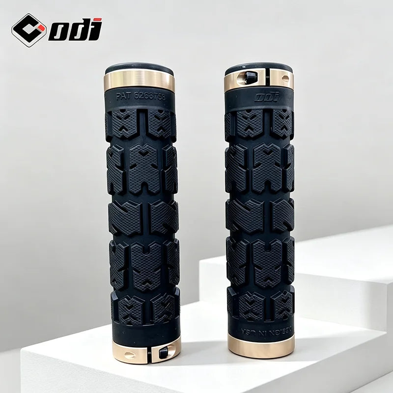 ODI Double Lock-On MTB Handlebar Grips – BMX & DH Bicycle Bike Handlebar Grips Nixie