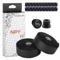 Road Bike Handlebar Tape Anti-Slip PU+EVA Cycling Bar Wrap Bike Handlebar Tape Nixie Black Bike Tape