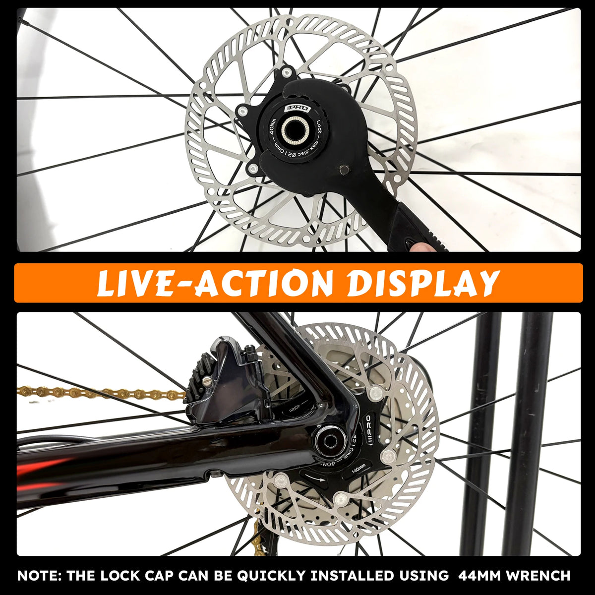 IIIPRO Centerlock Bike Rotor MTB & Road Disc Brake 140–180mm Bicycle Brake Rotor Nixie