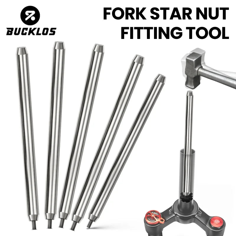 Bicycle Fork Star Nut Removal & Installation Tool Set MTB Bike Fork Tool Set Nixie