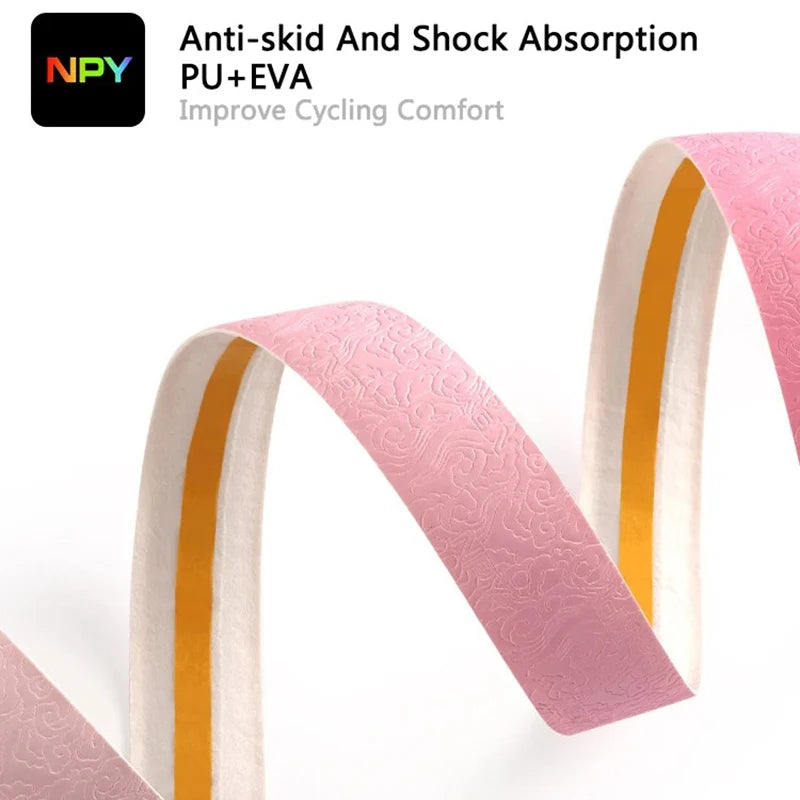 Gradient Road Bike Handlebar Tape – Anti-Slip PU+EVA Bar Wrap Bike Handlebar Tape Nixie
