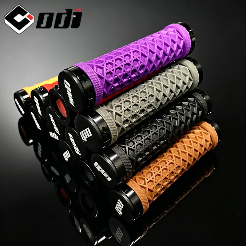 ODI Silicone MTB/BMX Handlebar Grips – Double Lock Anti-Slip Bicycle Handlebar Grips Nixie