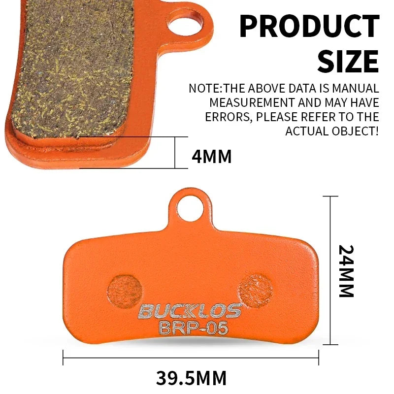 BUCKLOS MTB Disc Brake Pads D02S N03A Shimano Compatible Disc Brake Pads Nixie