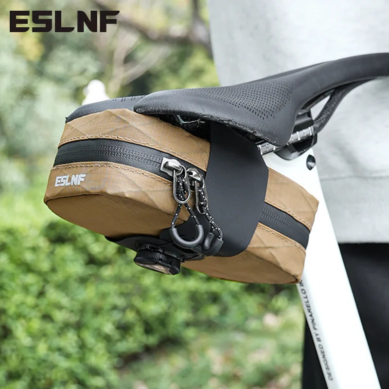 ESLNF Ultralight Self-Locking Bicycle Saddle Bag | Road & MTB Bicycle Saddle Bag Nixie