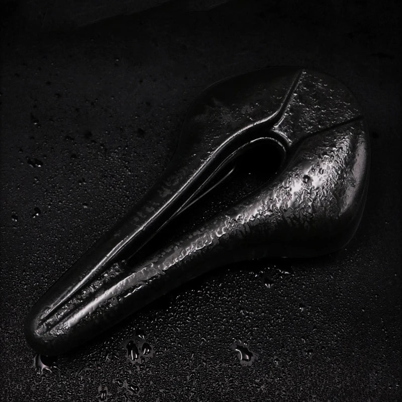 Ergonomic PU Leather Bike Saddle – Hollow Cushion Seat Pad Bicycle Saddle Nixie