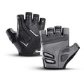 Half Finger Gel Cycling Gloves – Breathable MTB Bike Gloves Cycling Gloves Nixie Gray M