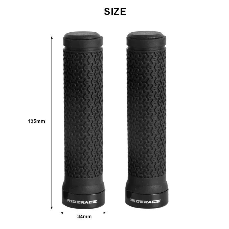 MTB Bike Handlebar Grips Anti-Slip Rubber for BMX Folding Bike Bike Handlebar Grips Nixie