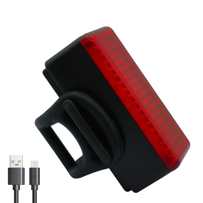 BUCKLOS USB Rechargeable LED Bike Tail Light – 6 Modes IPX5 Bicycle Tail Light Nixie