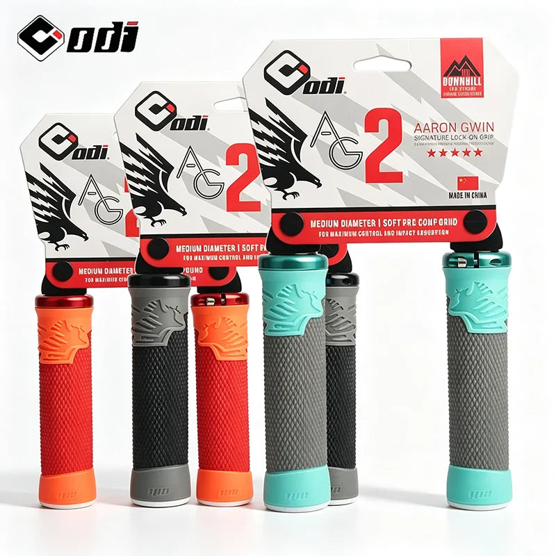 ODI AG-2 Silicone MTB Lock-On Handlebar Grips | Anti-Slip MTB Handlebar Grips Nixie