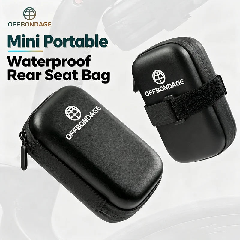 OFFBONDAGE Mini Waterproof Bike Saddle Bag | Cycling Tail Bag Bike Saddle Bag Nixie