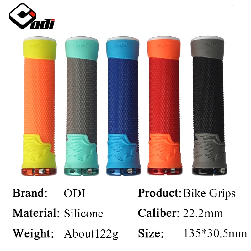 ODI AG-2 Silicone MTB Lock-On Handlebar Grips | Anti-Slip MTB Handlebar Grips Nixie
