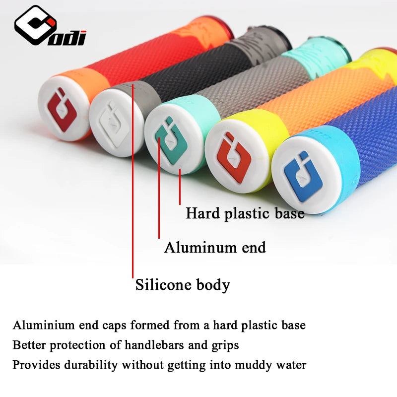 ODI AG-2 Silicone MTB Lock-On Handlebar Grips | Anti-Slip MTB Handlebar Grips Nixie