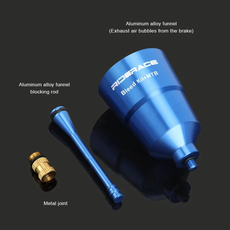 Hydraulic Disc Brake Bleed Kit – Bike Oil Funnel Tool Set Brake Bleed Kit Nixie