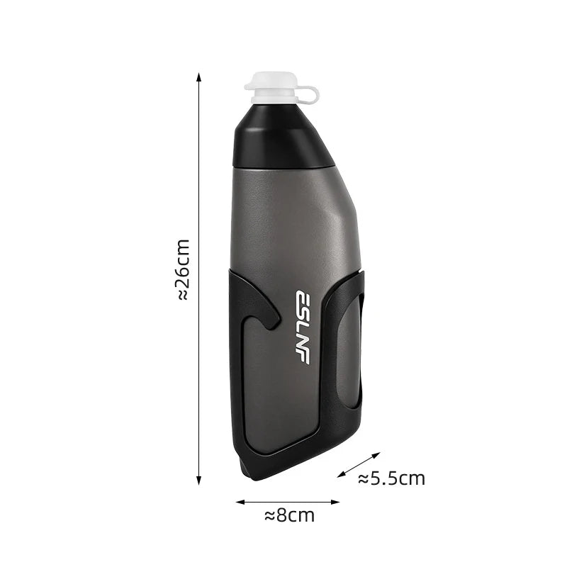 ESLNF 680ml Aerodynamic Cycling Water Bottle with Cage Cycling Water Bottle Nixie