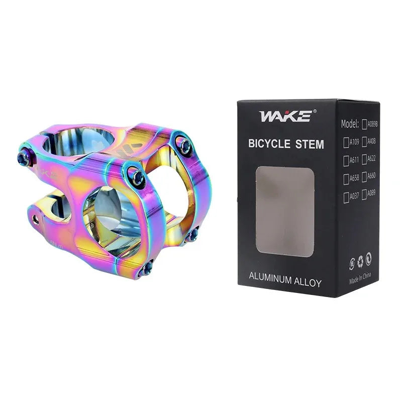 WAKE CNC Aluminum MTB Short Handlebar Stem – Ultralight 35mm