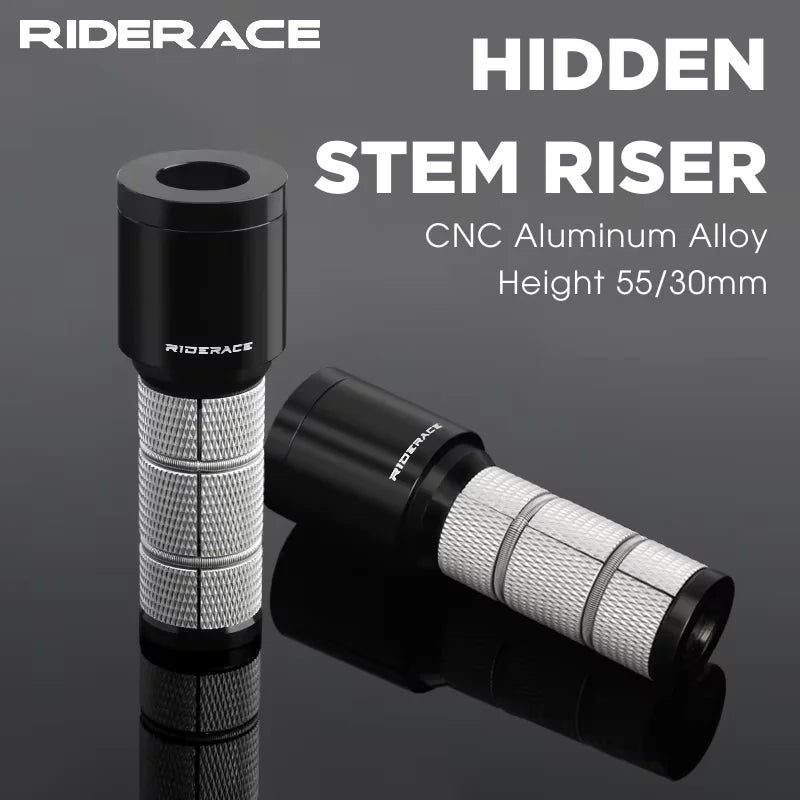 Bike Stem Extender Height Riser – Aluminum Alloy MTB & Road Bike Bike Stem Extender Nixie