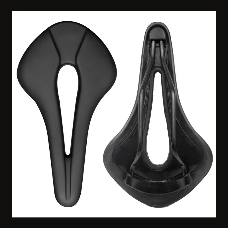 Ergonomic PU Leather Bike Saddle – Hollow Cushion Seat Pad Bicycle Saddle Nixie