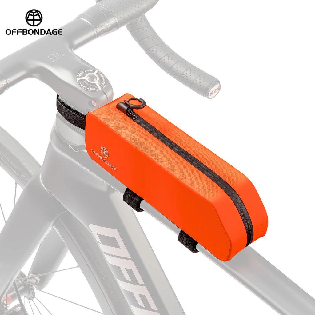 OFFBONDAGE Waterproof Bike Top Tube Bag | TPU Frame Bag Bike Frame Bag Nixie