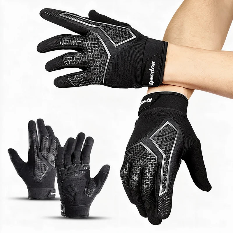 Full Finger Cycling Gloves – Non-Slip Shock-Absorbing MTB Gloves Cycling Gloves Nixie