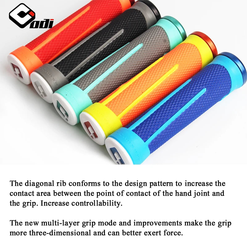 ODI AG-2 Silicone MTB Lock-On Handlebar Grips | Anti-Slip MTB Handlebar Grips Nixie