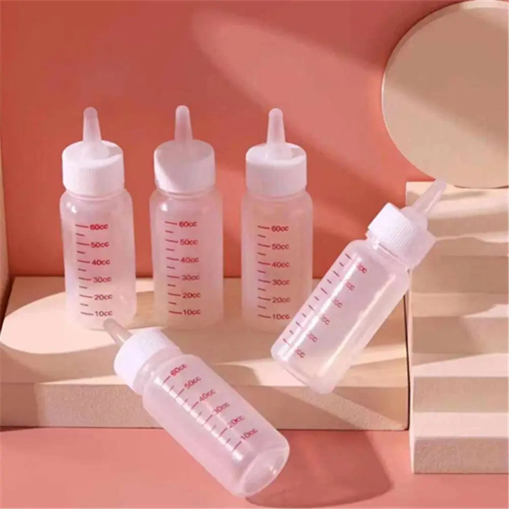60ml Pet Nursing Bottle Kit for Kittens & Small Animals Pet Nursing Bottle Nixie