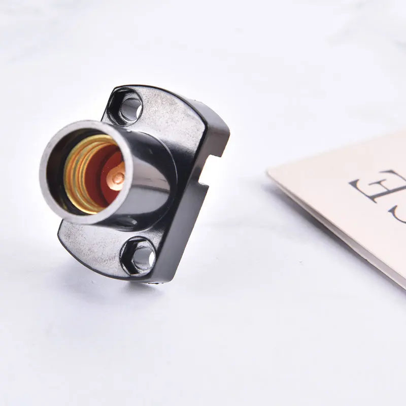 E12 Mini Screw Lamp Base Light Bulb Socket Holder Adapter
