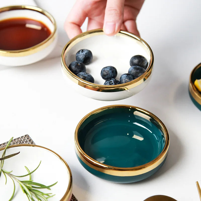 Ceramic Small Sauce Dishes – Hot Pot & Soy Sauce Plates Ceramic Sauce Dish Nixie