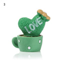 Fairy Garden Cactus Miniature Figurines – Micro Landscape Decor Miniature Figurines Nixie 3